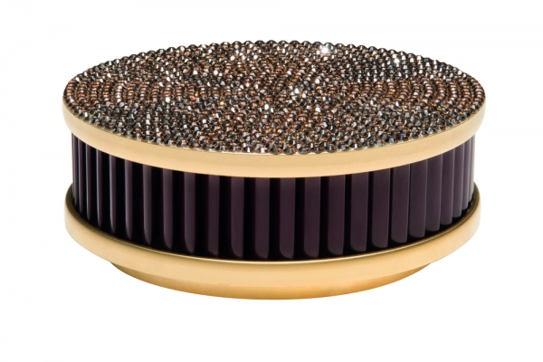 Pyrexx Px-1 Rauchmelder Design Gold-Swarovski 12-Jahres-Batterie