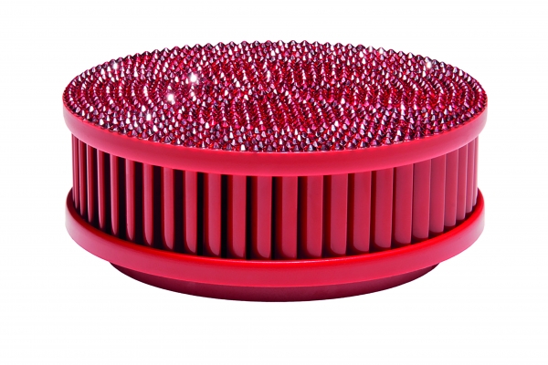 Pyrexx Px-1 Rauchmelder Design Rot-Swarovski 12-Jahres-Batterie