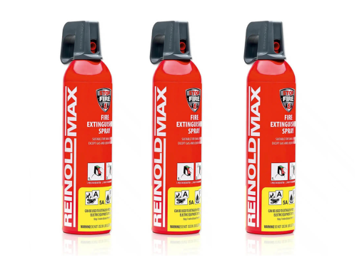 ReinoldMax StopFire Feuerlöschspray 750 g Brandklasse AF – 3er Pack