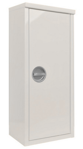 Heimlich Stahlblechschutzschrank weiß Schutzkasten für 6-12kg Feuerlöscher